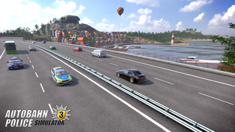 Screenshot aus Autobahnpolizei-Simulator3