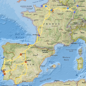 Link zur interaktiven Karte Atlantik