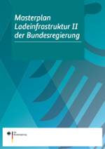 Cover des Masterplan Ladeinfrastruktur II der Bundesregierung