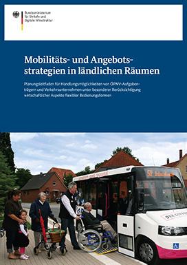 Titelblatt: „Mobilitäts- und Angebotsstrategien in ländlichen Räumen“
