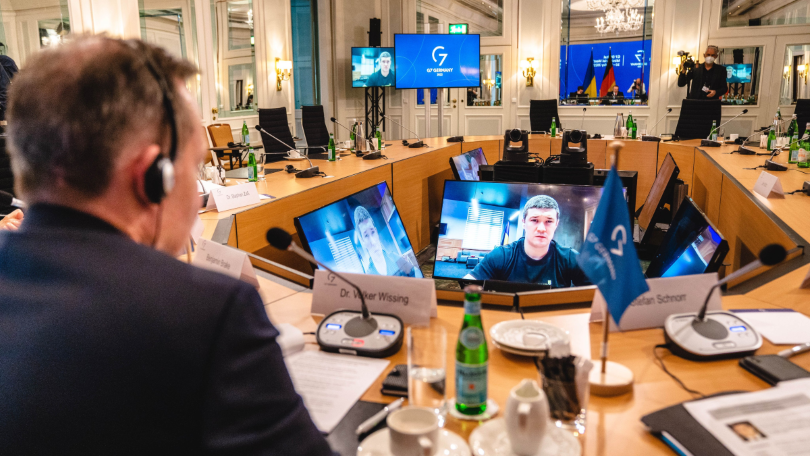 G7 Düsseldorf: Bundesminister Wissing im Gespräch zu Cybersicherheit und Cyberresilienz
