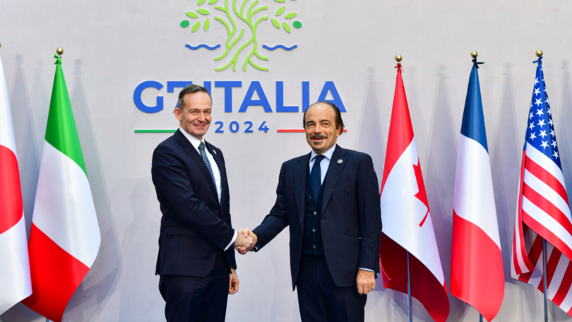 Volker Wissing beim G7 Treffen in Italien