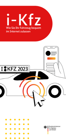 Flyer: Internetbasierte Fahrzeugzulassung