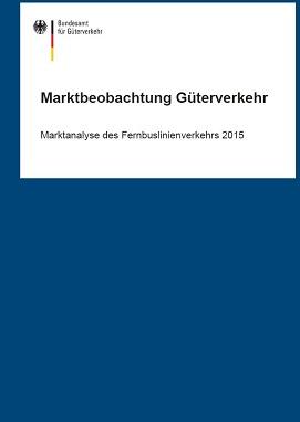 Cover der Publikation: Marktbeobachtung Güterverkehr