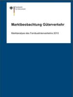 Cover der Publikation: Marktbeobachtung Güterverkehr