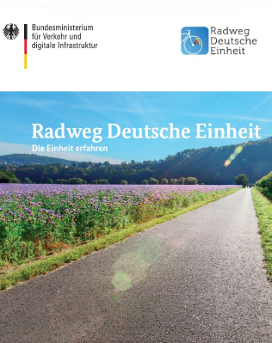 Cover des Flyers „Radweg Deutsche Einheit“