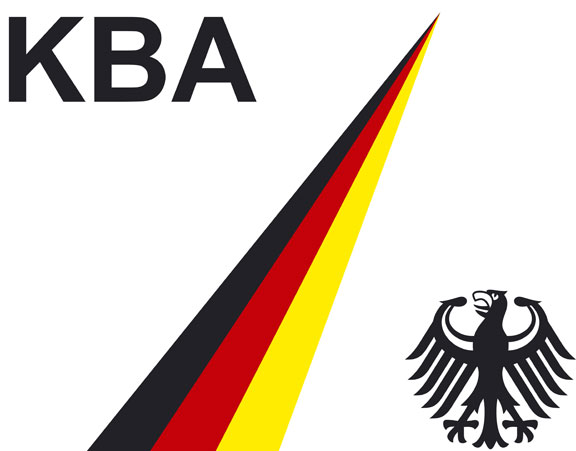Logo des Kraftfahrt-Bundesamtes (KBA)