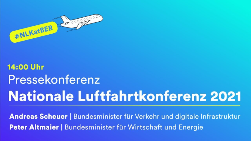 Pressekonferenz – Nationale Luftfahrtkonferenz 2021