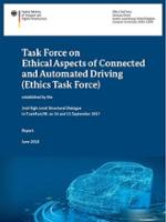 Cover: Task Force on Ethical Aspects of Connected and Automated Driving